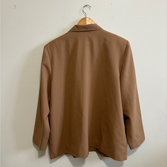 vintage caramel blazer - Picture 7 of 9